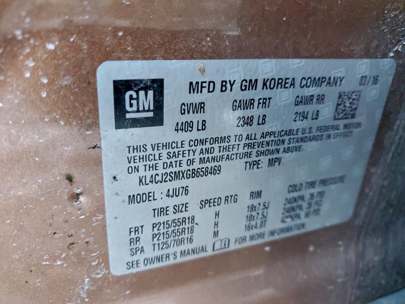 2016 BUICK ENCORE SPO #3309192619