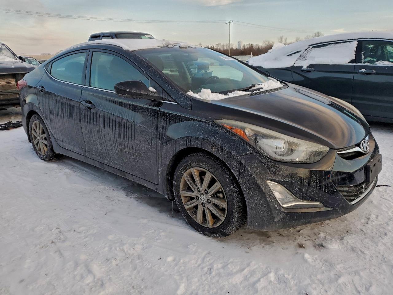 Lot #3318879914 2015 HYUNDAI ELANTRA SE