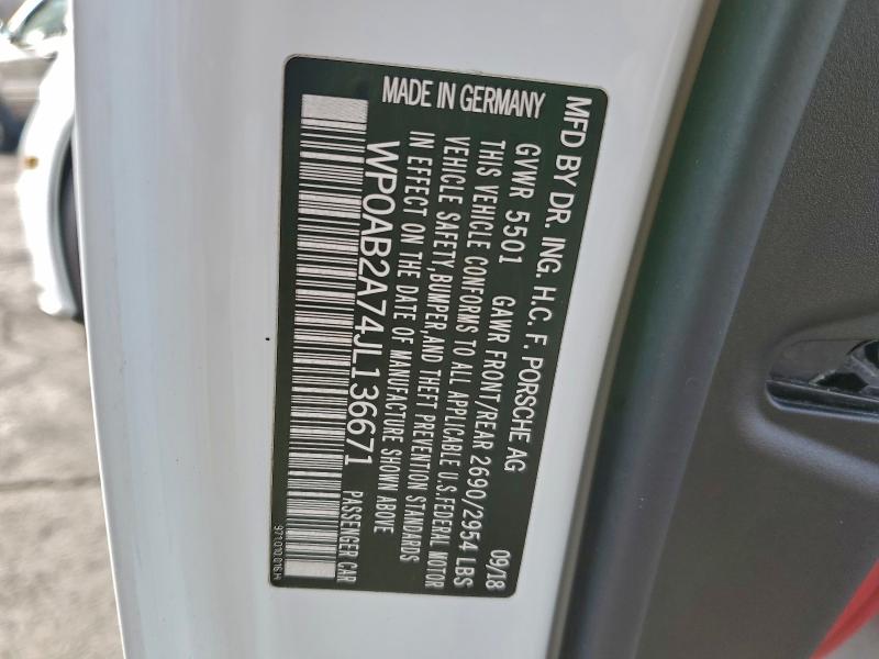 2018 PORSCHE PANAMERA 4 #3305302331