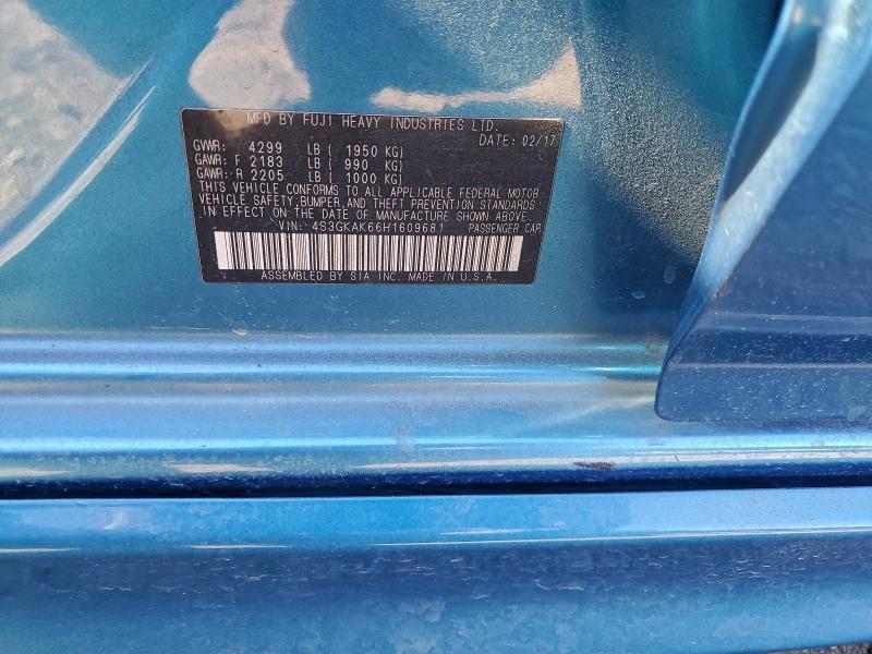 2017 SUBARU IMPREZA SP #3305330304