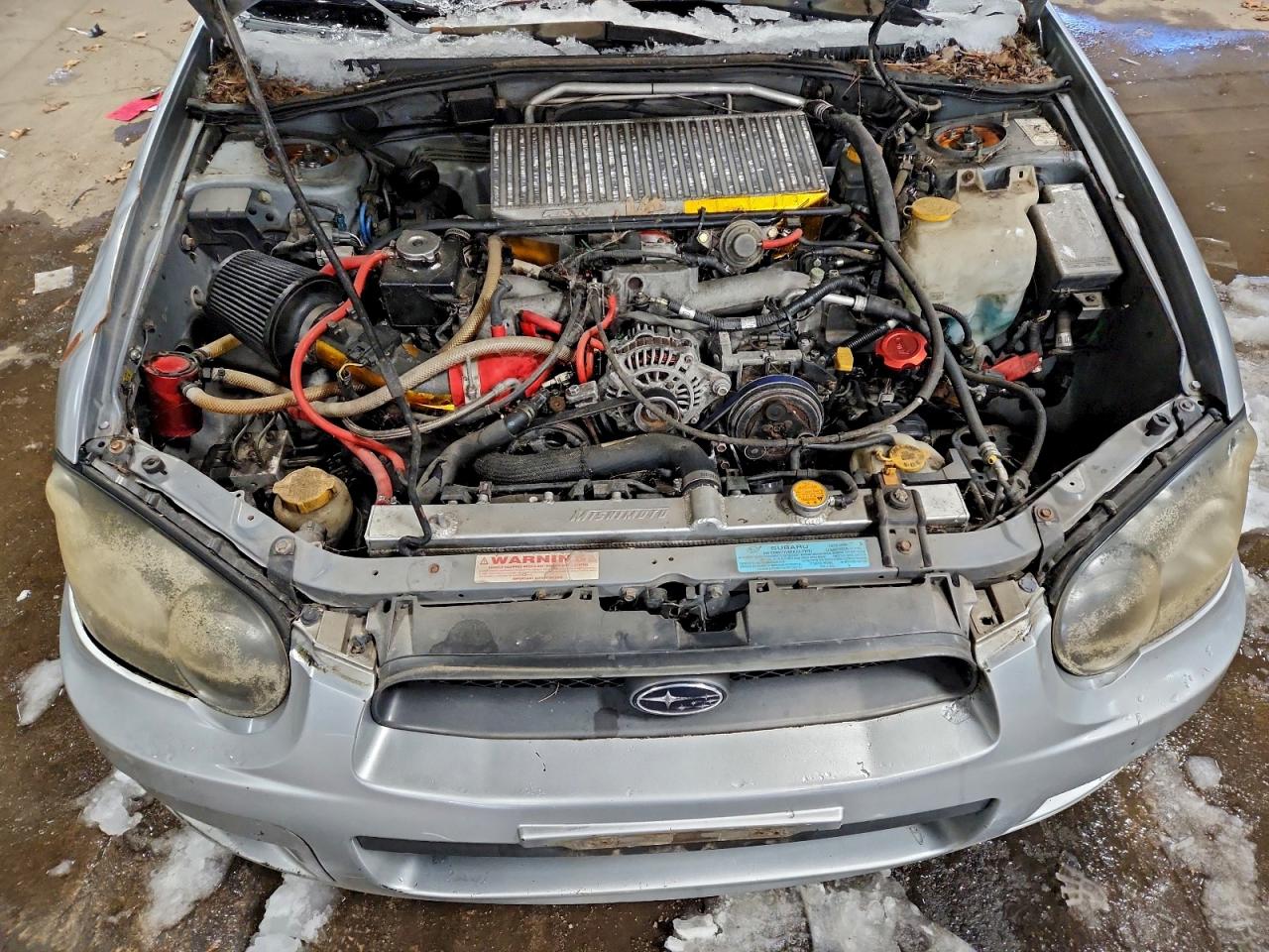 Lot #3312403122 2004 SUBARU IMPREZA WR