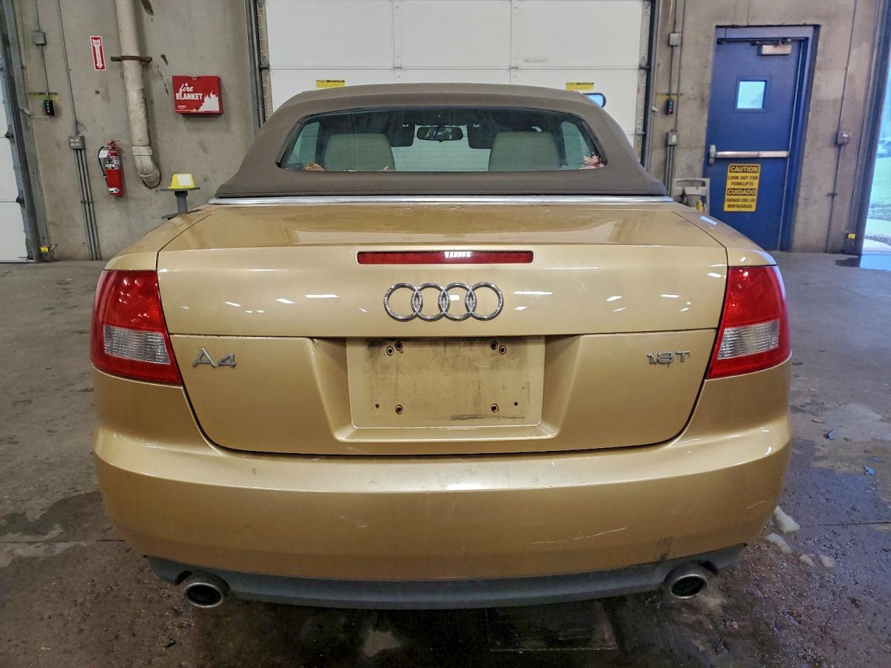 Lot #3310330971 2003 AUDI A4 1.8 CAB