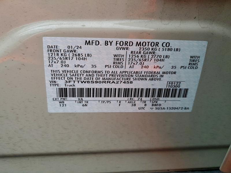 2024 FORD MAVERICK L #3303605934