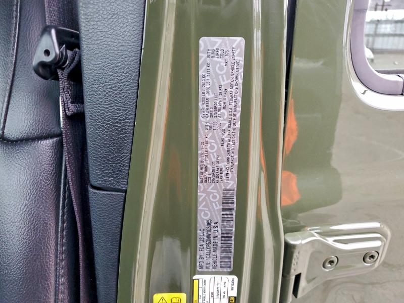 2022 JEEP WRANGLER U #3316698494