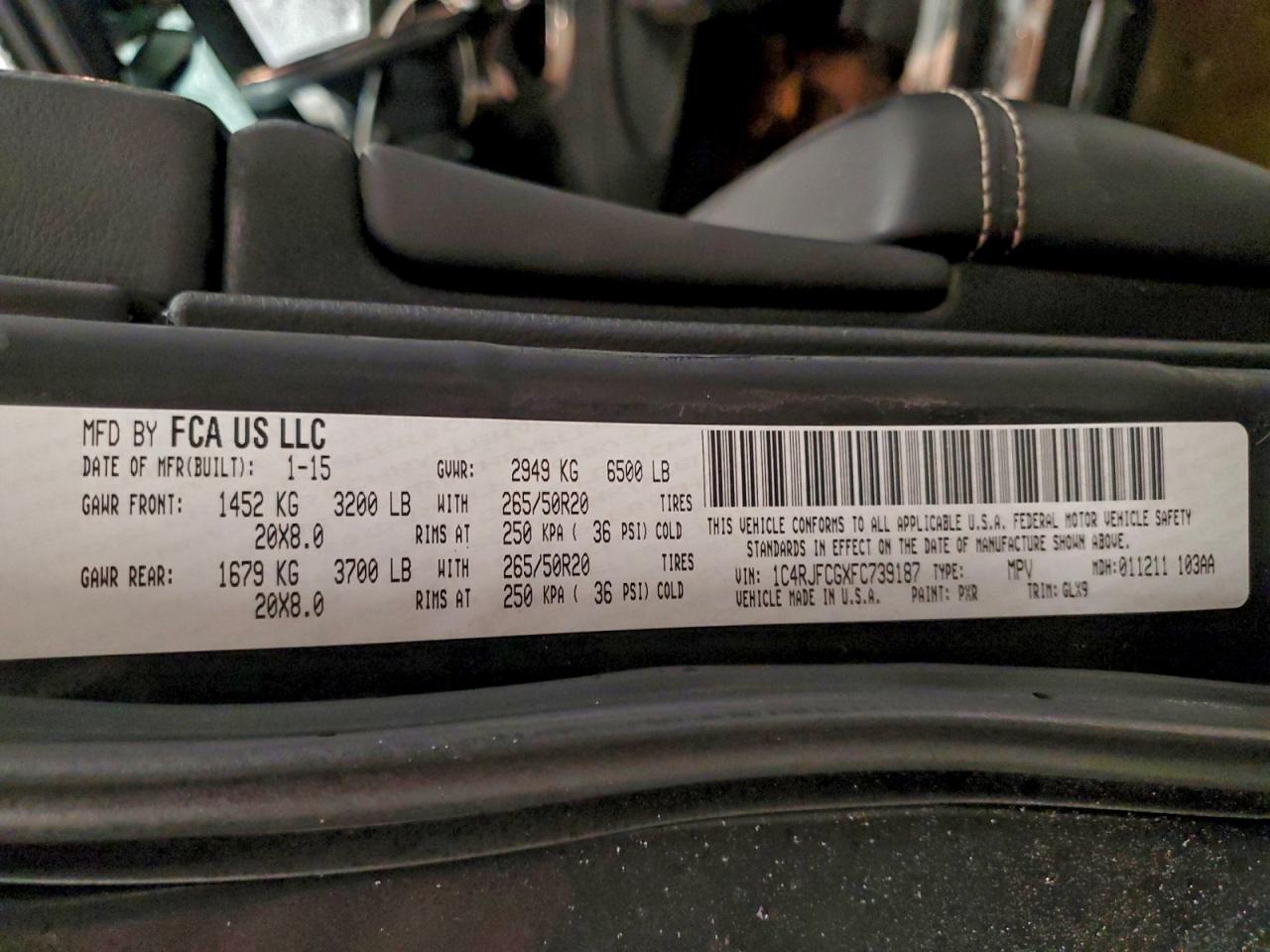 JEEP GRAND CHEROKEE OVERLAND