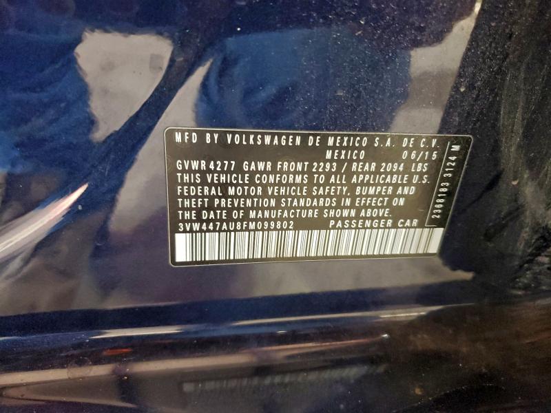 2015 VOLKSWAGEN GTI #3304588450