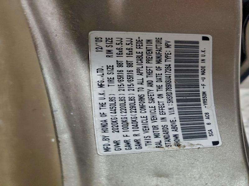 2006 HONDA CR-V SE #3312479669