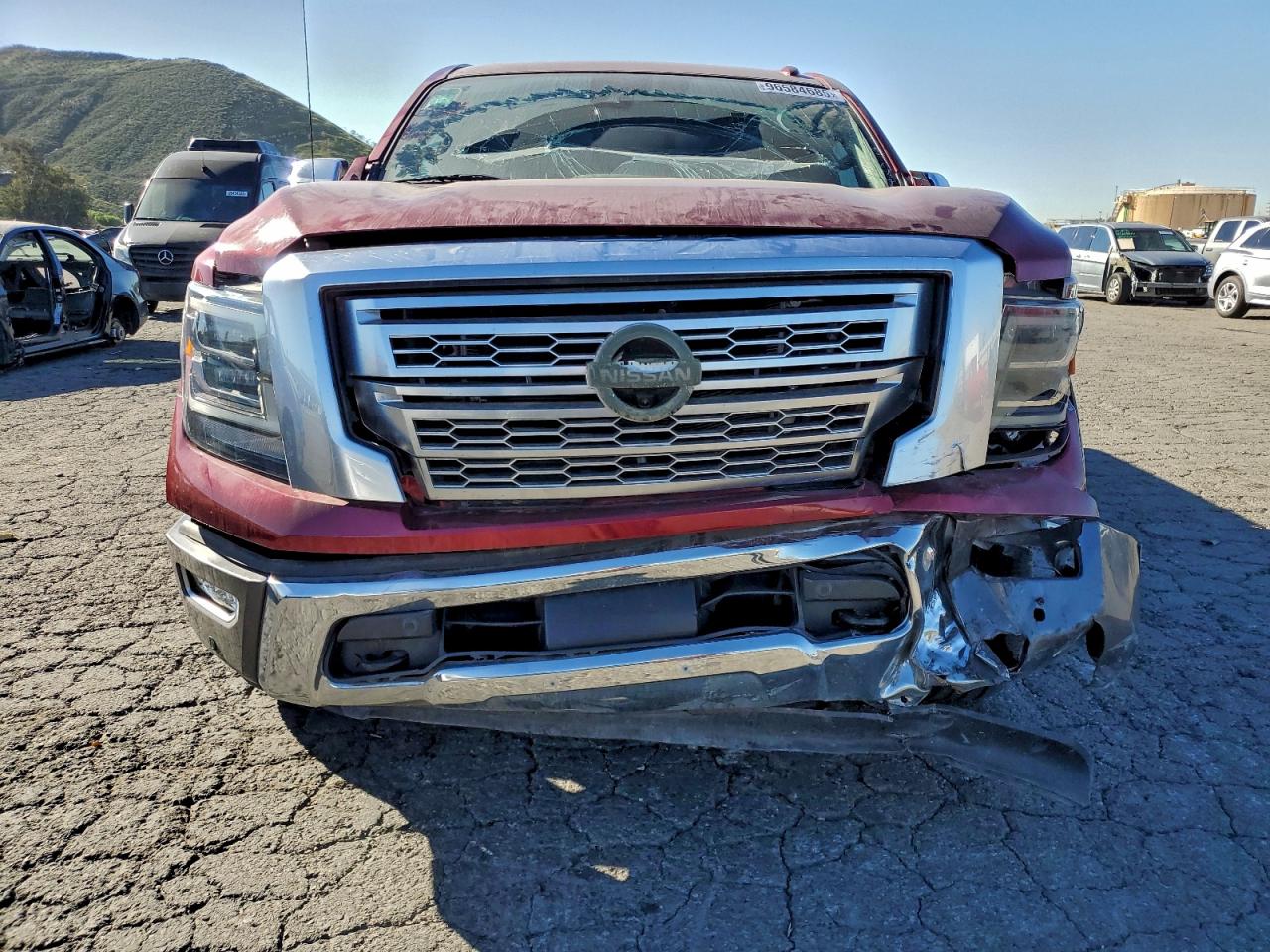 Lot #3317027083 2021 NISSAN TITAN SV