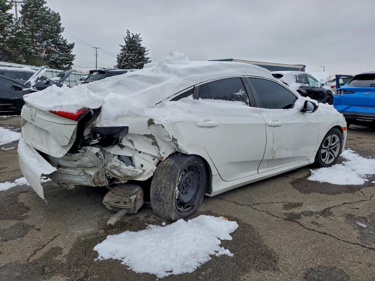 Lot #3310414996 2018 HONDA CIVIC LX