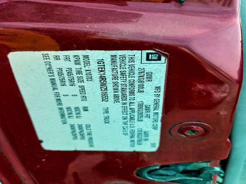 1998 GMC SIERRA K15 #3315923089