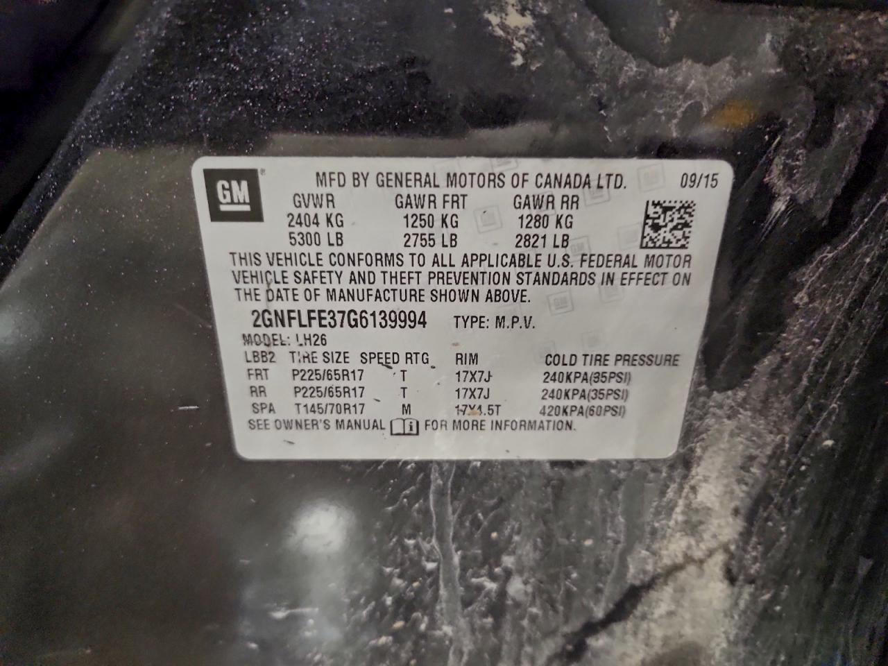 CHEVROLET EQUINOX LT