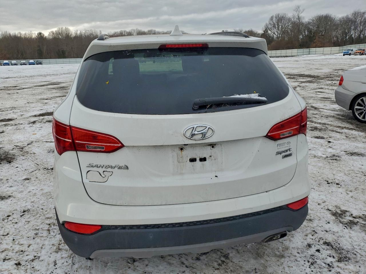 Lot #3317831205 2014 HYUNDAI SANTA FE S