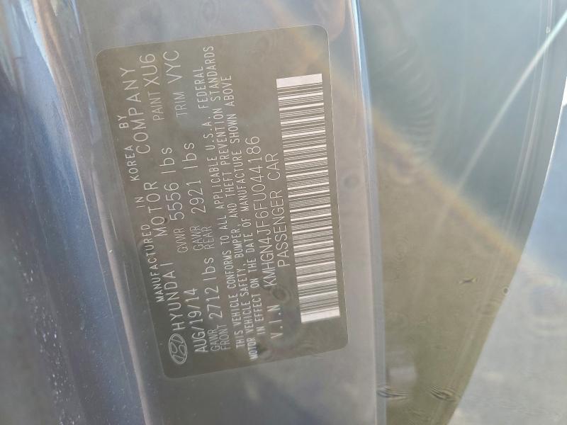 2015 HYUNDAI GENESIS 5. #3311557278