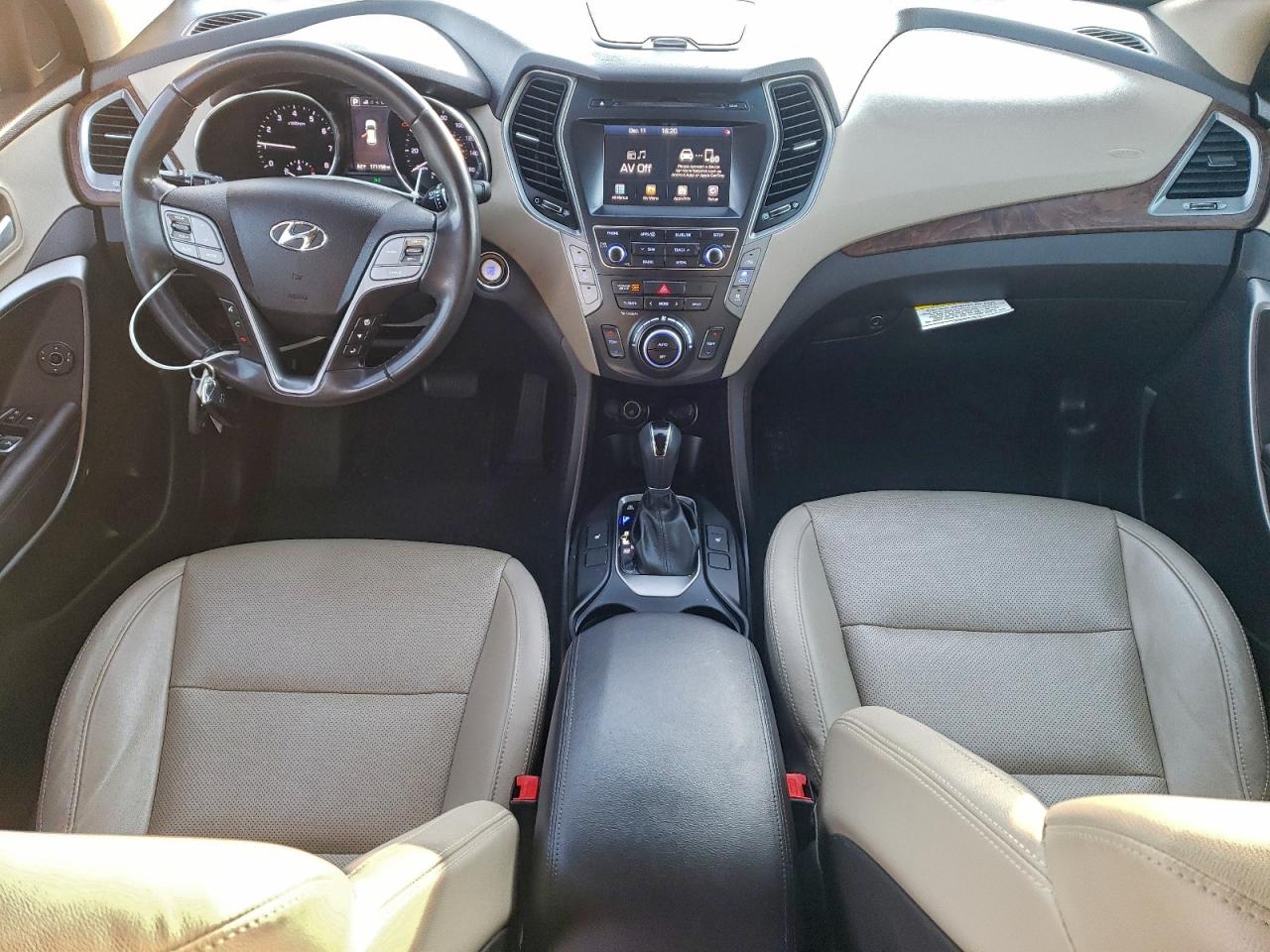 Lot #3317727078 2018 HYUNDAI SANTA FE S