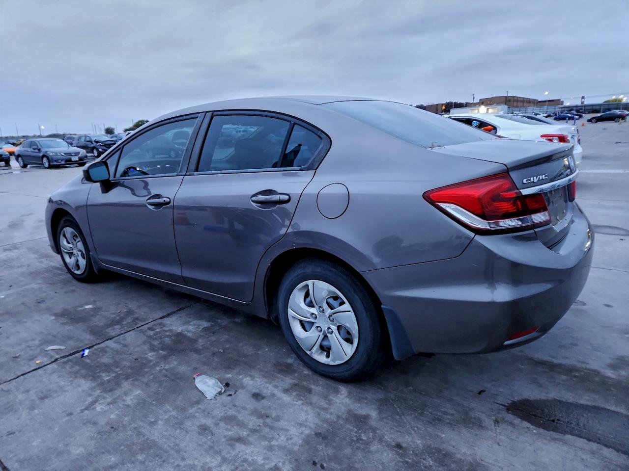 Lot #3307718707 2014 HONDA CIVIC LX