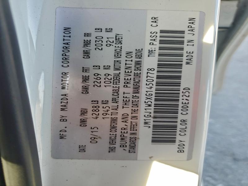 2016 MAZDA 6 GRAND TO #3305325349