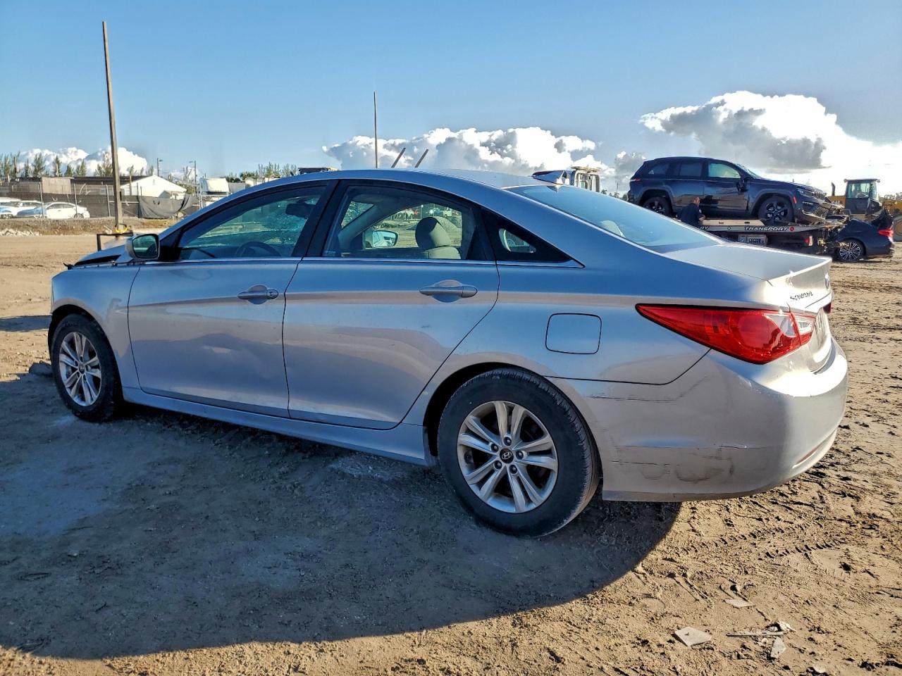 Lot #3315925117 2013 HYUNDAI SONATA GLS