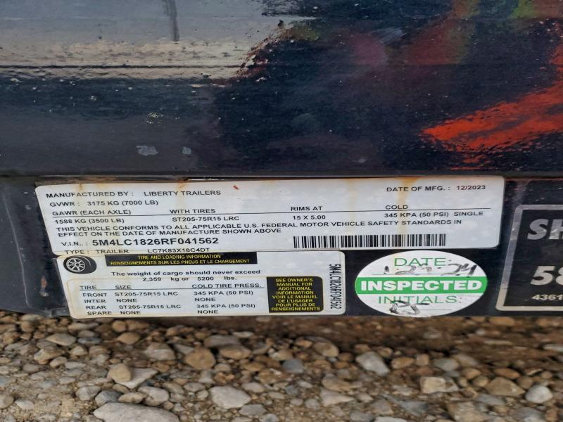 2024 LIBERTY TRAILER #3312423623