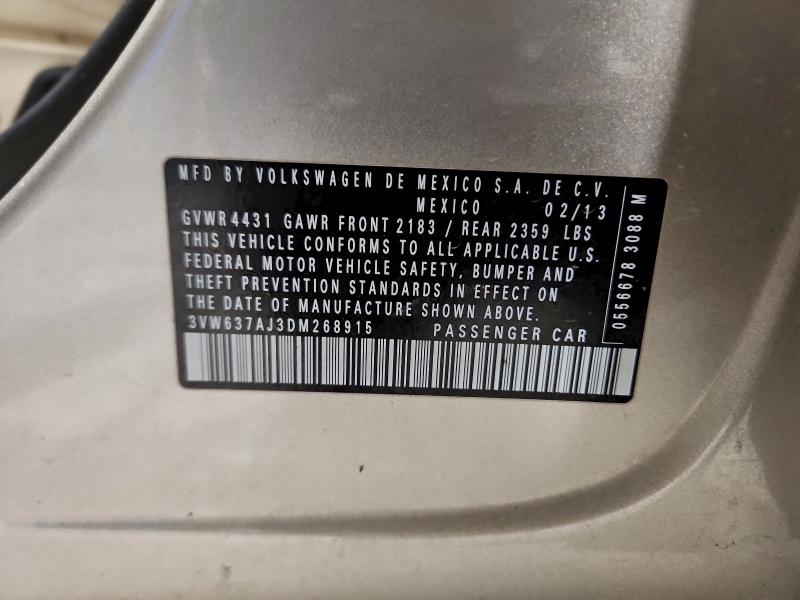 2013 VOLKSWAGEN JETTA HYBR #3303952693