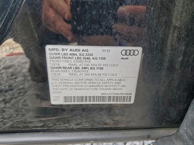 2018 AUDI Q3 PREMIUM #3302721005