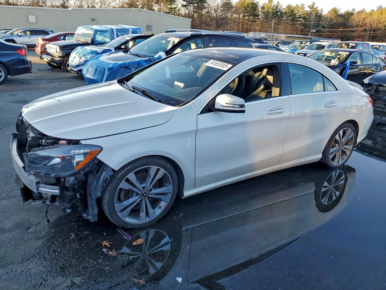 Lot #3316003094 2018 MERCEDES-BENZ CLA 250 4M