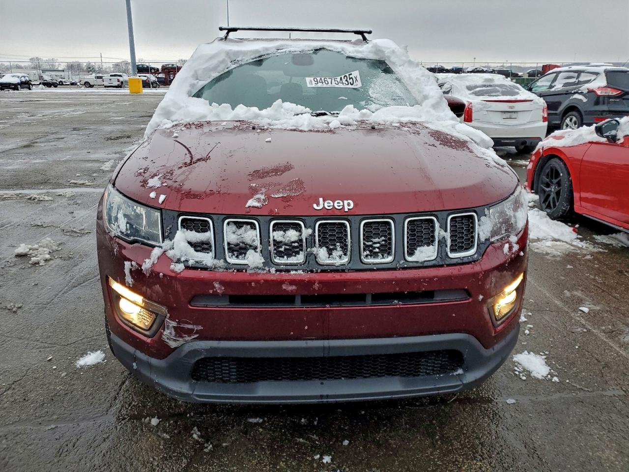 Lot #3315662802 2021 JEEP COMPASS LA