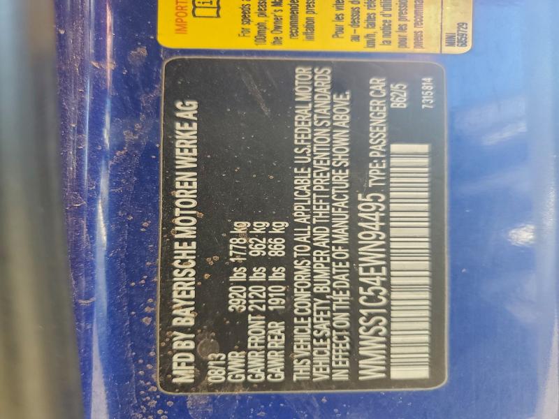 2014 MINI COOPER PAC #3312479619