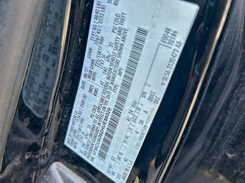 2017 FORD ESCAPE SE #3319059253