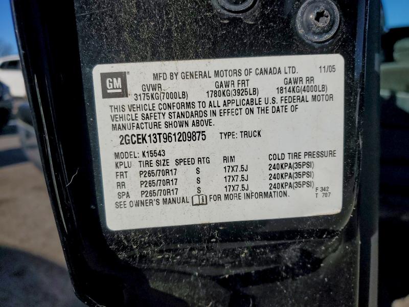 2006 CHEVROLET SILVERADO #3309351003