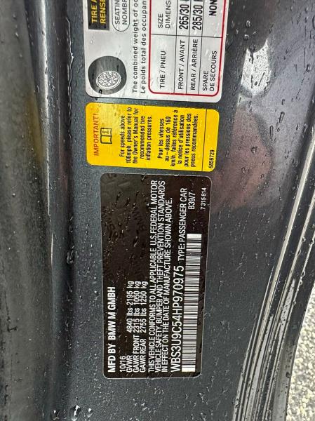 2017 BMW M4 #3302968599