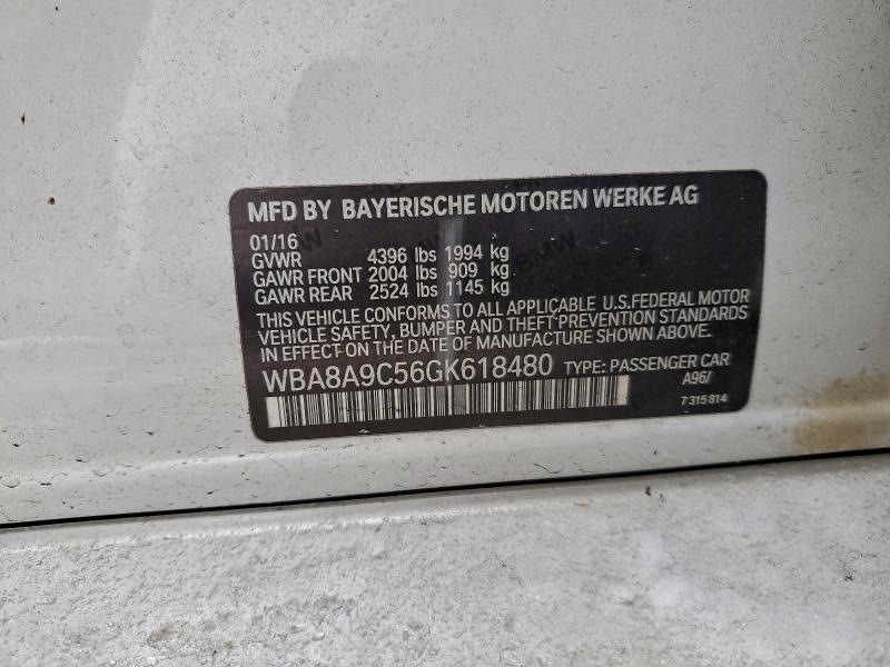 2016 BMW 320 I #3304516498