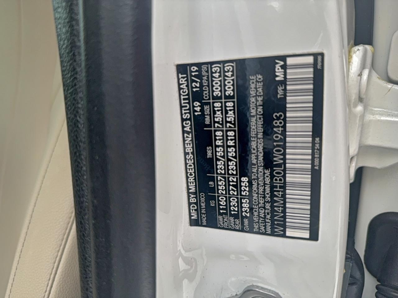 MERCEDES-BENZ GLB-CLASS 250 4MATIC