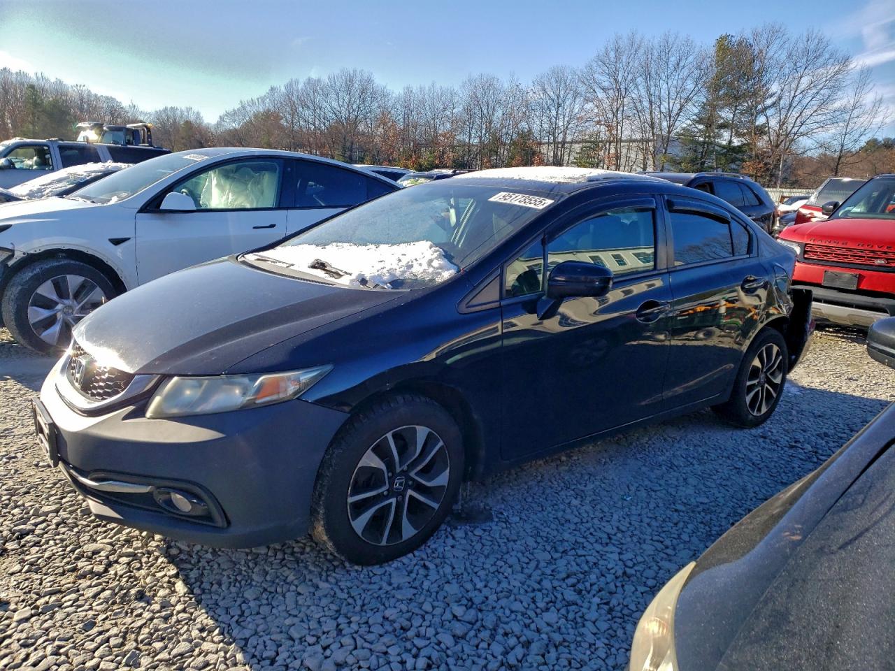 Lot #3309212618 2014 HONDA CIVIC EX