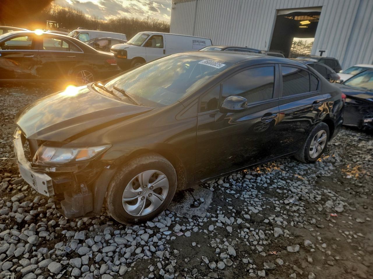 Lot #3306511201 2013 HONDA CIVIC LX