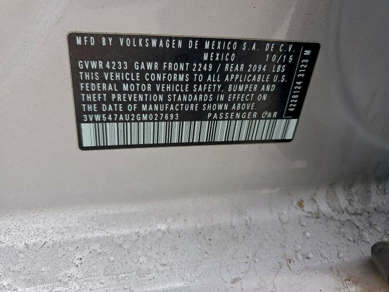 2016 VOLKSWAGEN GTI S/SE #3305334313