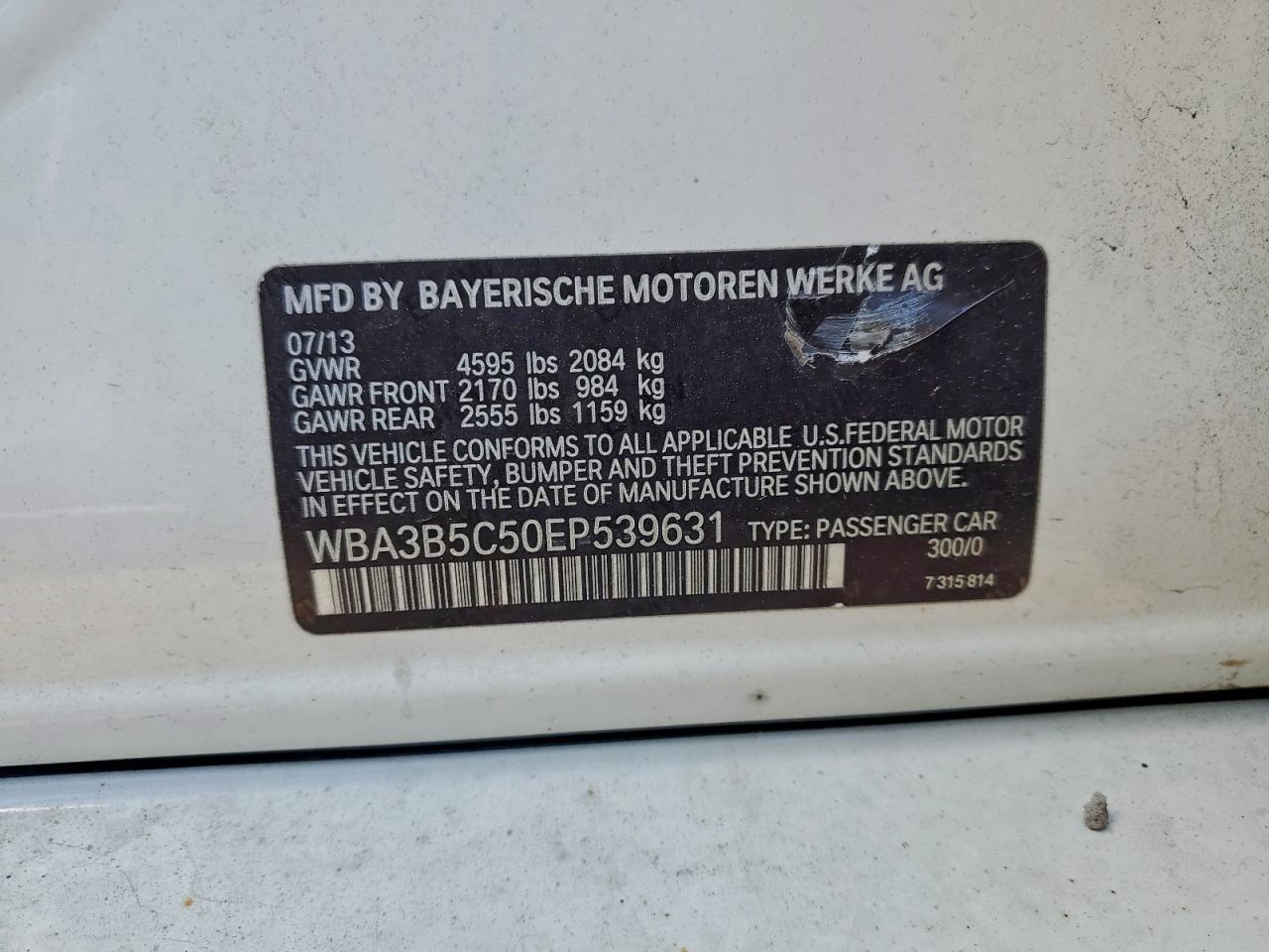 BMW 3 SERIES XI SULEV