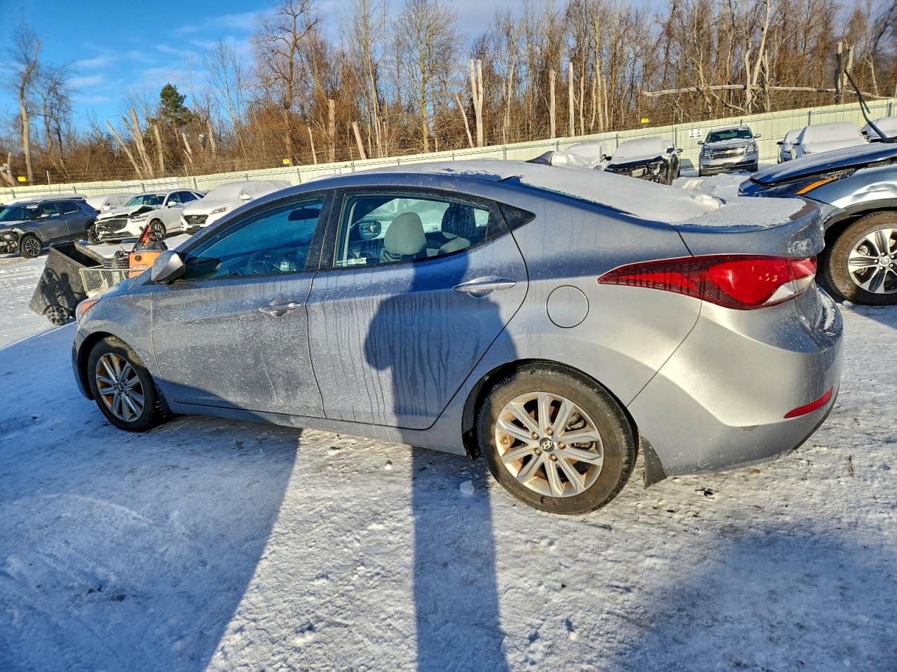 Lot #3316722489 2015 HYUNDAI ELANTRA SE