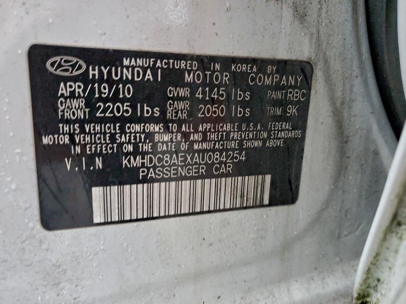 2010 HYUNDAI ELANTRA TO #3318890929