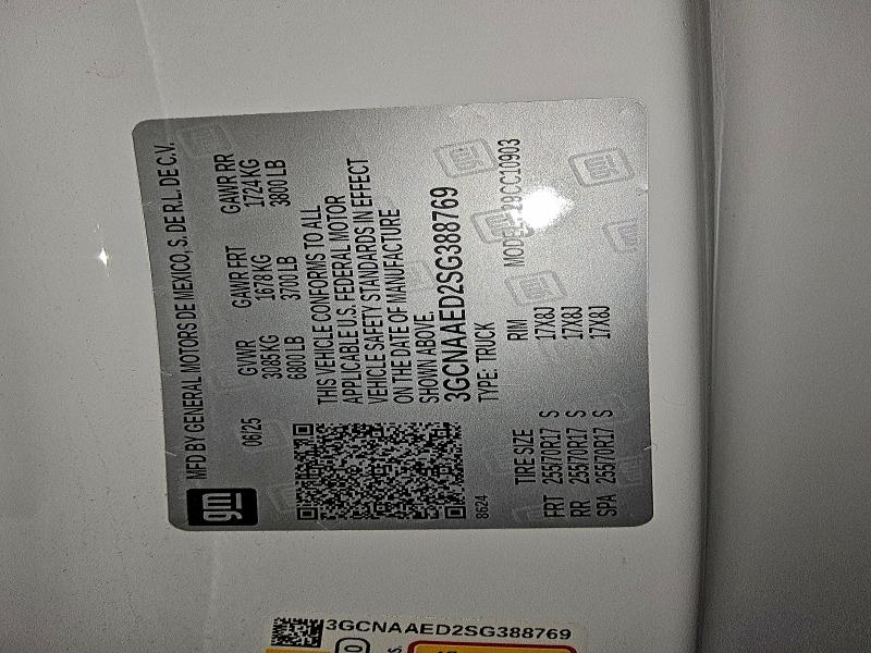 2025 CHEVROLET SILVERADO #3304683922