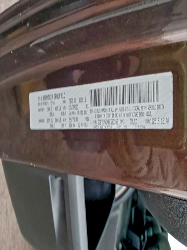 RAM PROMASTER 1500 STANDARD