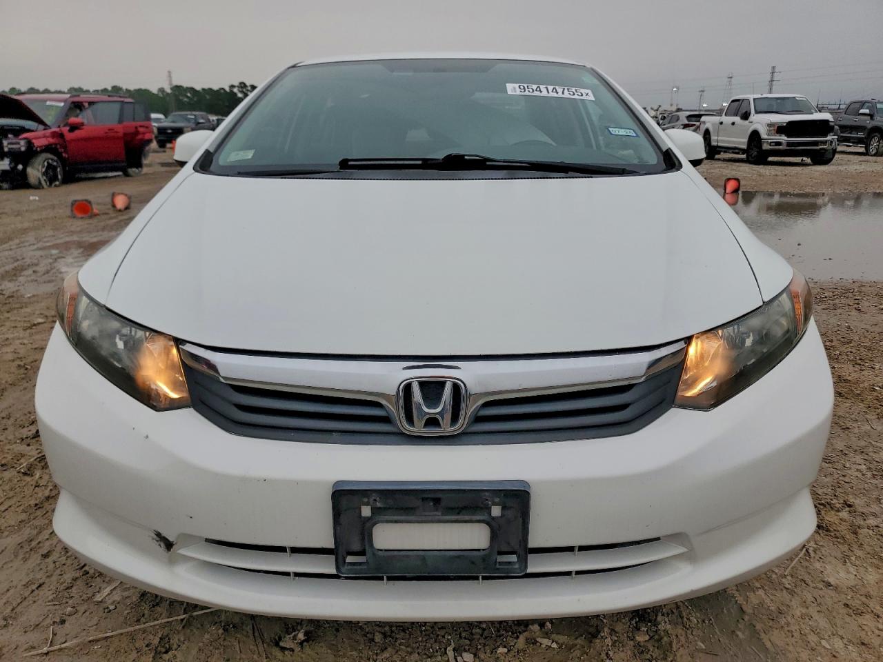 Lot #3304818543 2012 HONDA CIVIC LX