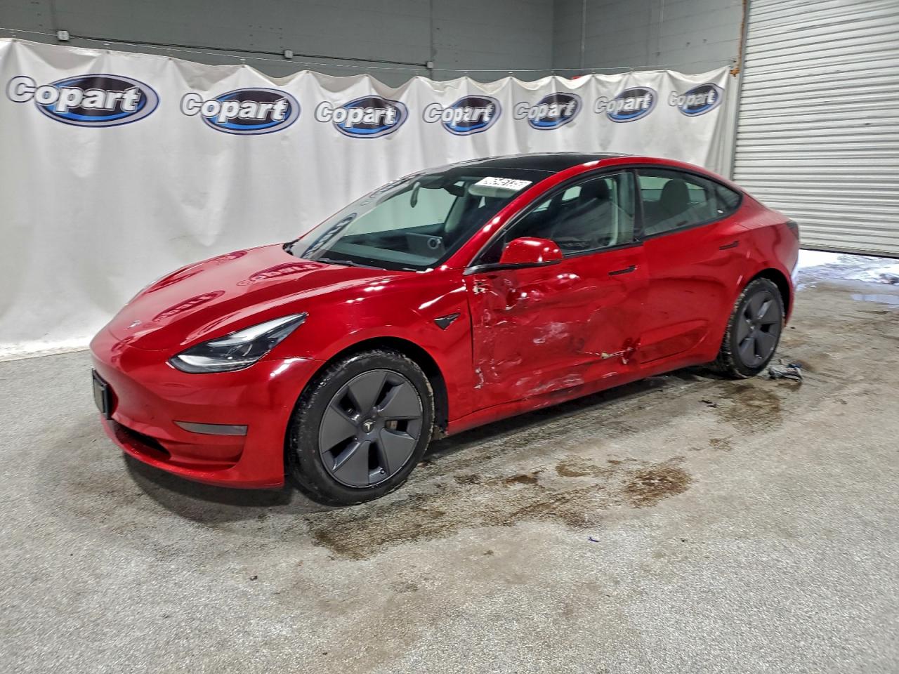 Lot #3315934112 2022 TESLA MODEL 3