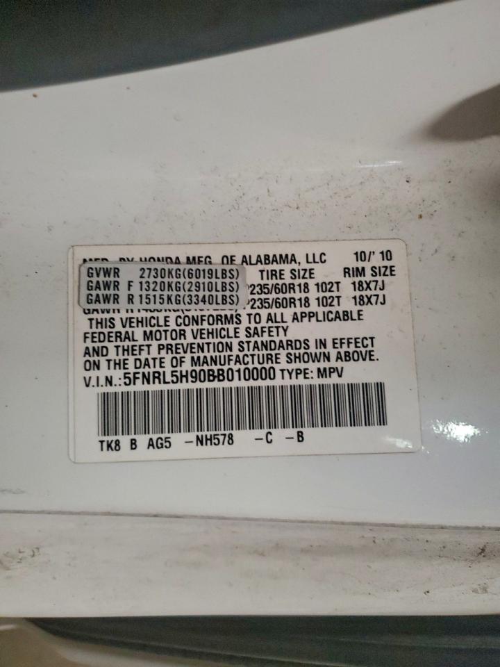 HONDA ODYSSEY TOURING