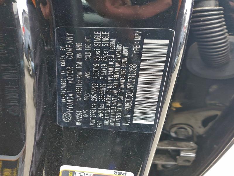 2024 HYUNDAI TUCSON LIM #3310481135