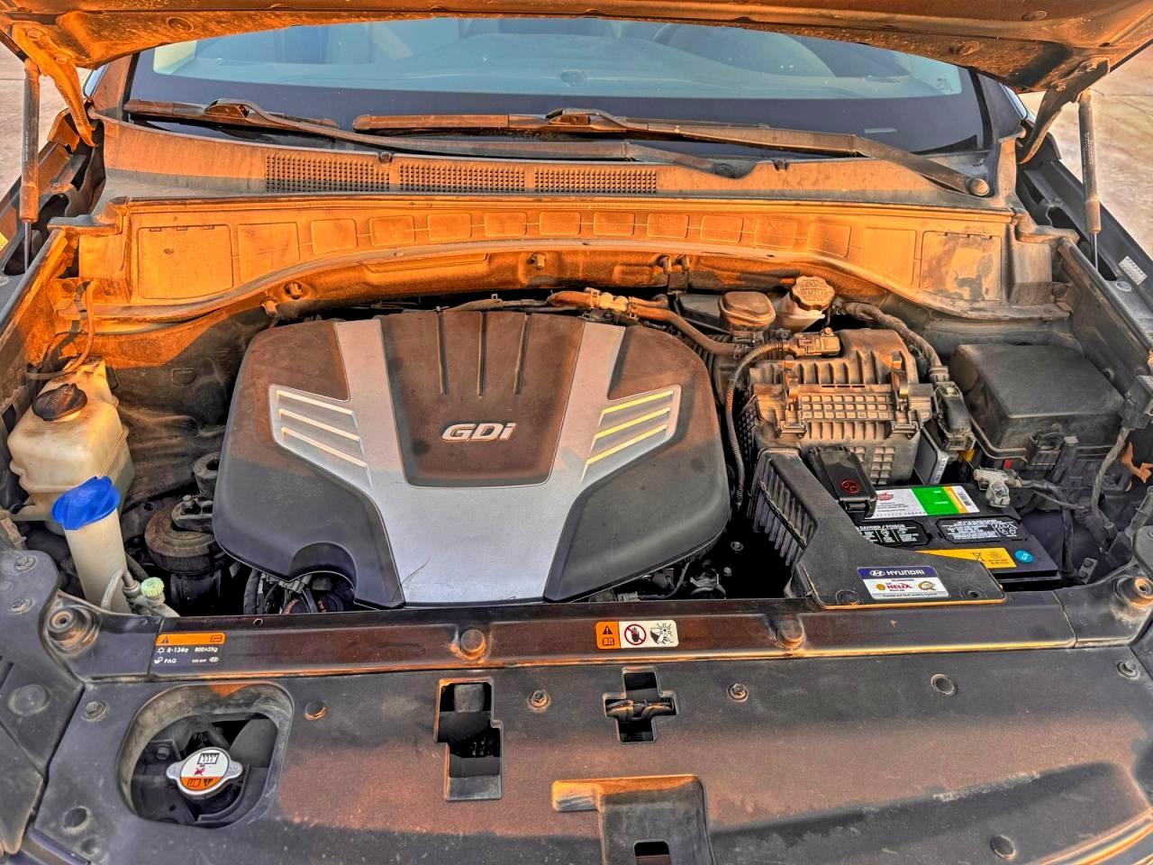 Lot #3318865926 2017 HYUNDAI SANTA FE S