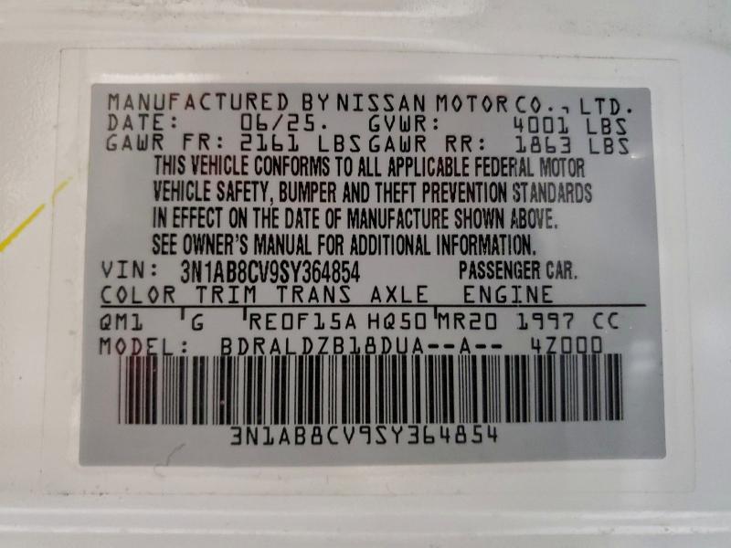 2025 NISSAN SENTRA SV #3305559073