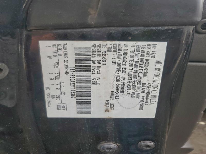 2002 FORD THUNDERBIR #3312425628