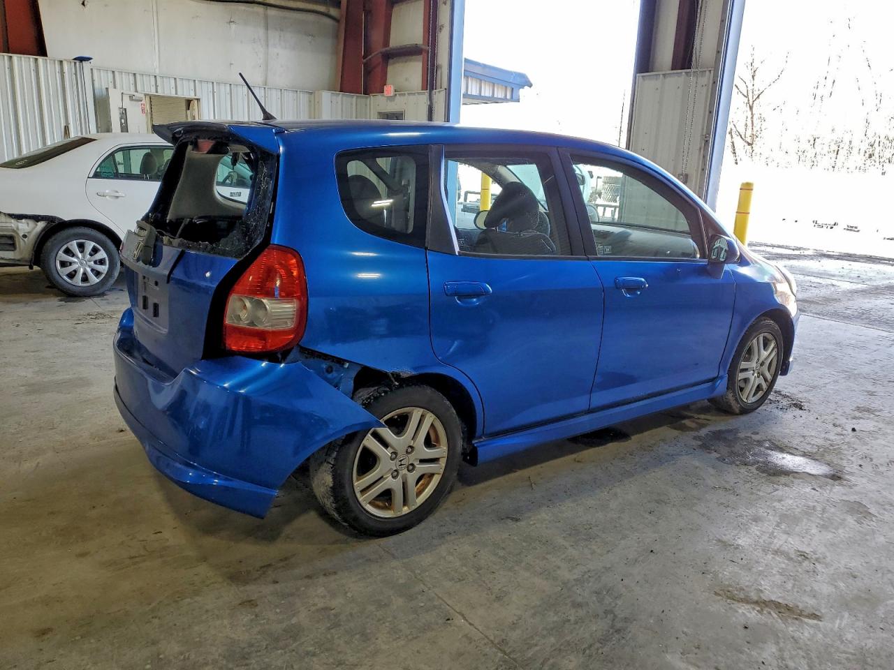 Lot #3302699092 2008 HONDA FIT SPORT