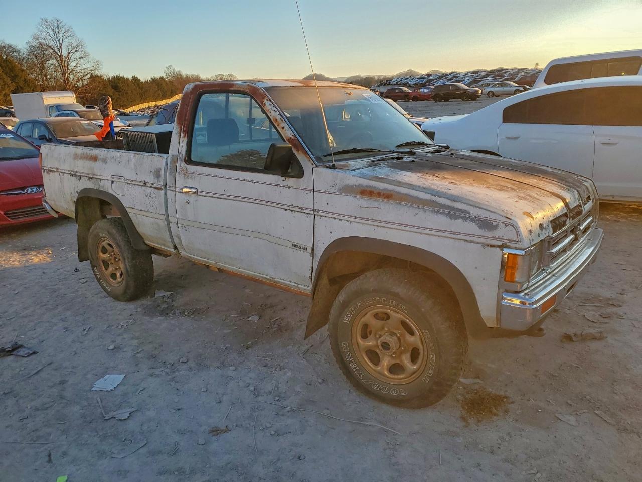 Lot #3316782413 1990 NISSAN D21 SHORT