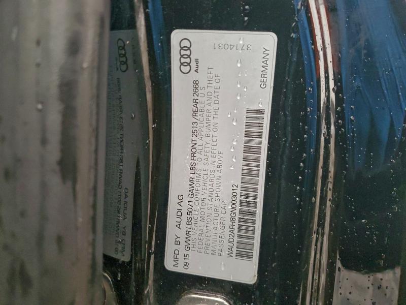 2016 AUDI A5 PREMIUM #3303572936